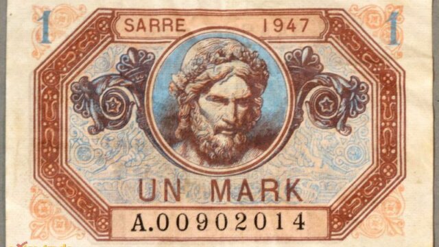 1 Mark Sarre type 1947