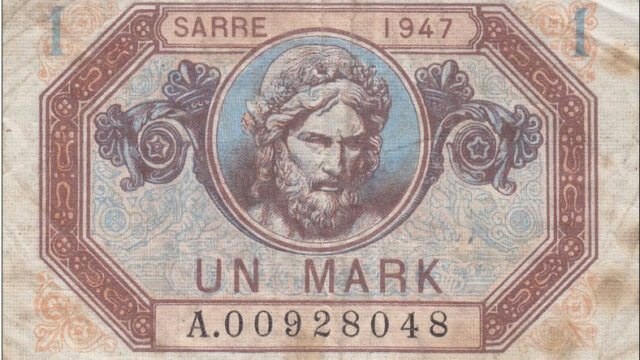 1 Mark Sarre type 1947