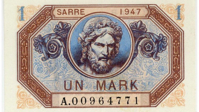 1 Mark Sarre type 1947