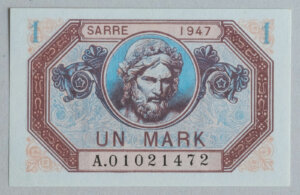 1 Mark Sarre type 1947