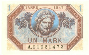 1 Mark Sarre type 1947