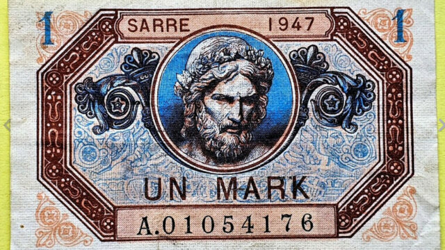 1 Mark Sarre type 1947