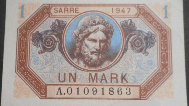 1 Mark Sarre type 1947