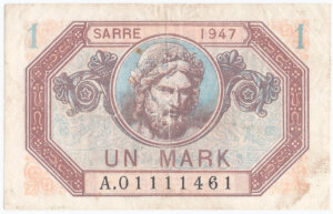 1 Mark Sarre type 1947