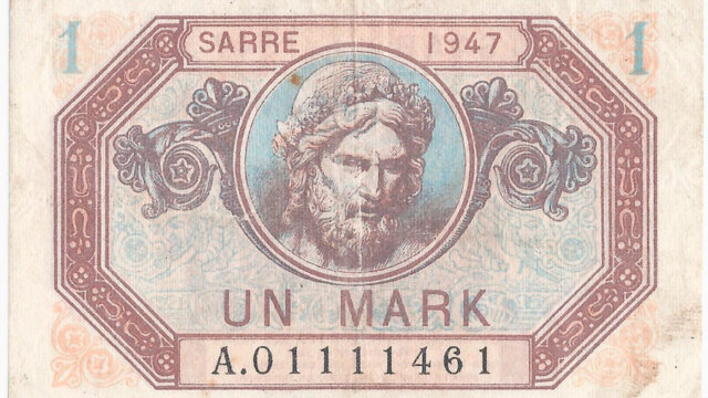 1 Mark Sarre type 1947