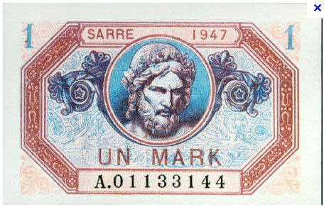 1 Mark Sarre type 1947