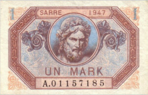 1 Mark Sarre type 1947