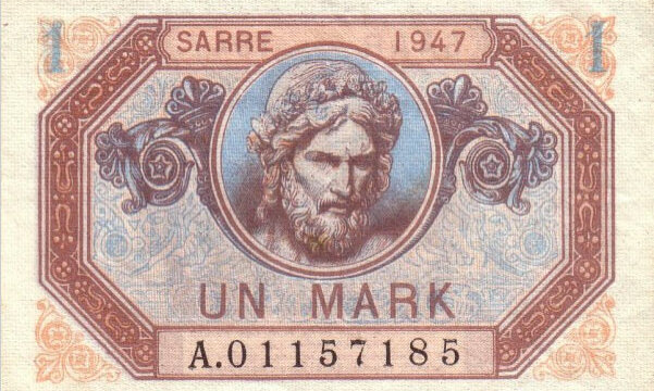 1 Mark Sarre type 1947