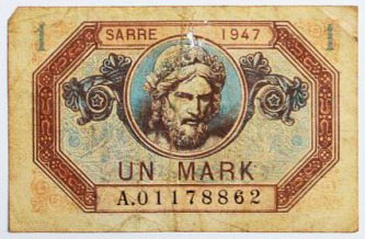 1 Mark Sarre type 1947