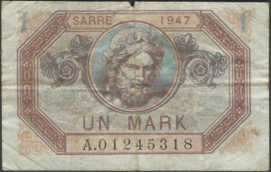 1 Mark Sarre type 1947