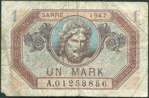 1 Mark Sarre type 1947