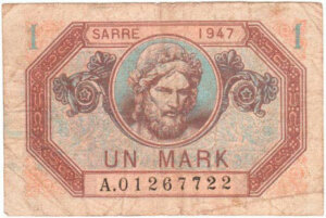 1 Mark Sarre type 1947