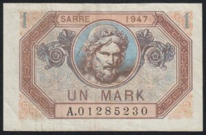 1 Mark Sarre type 1947