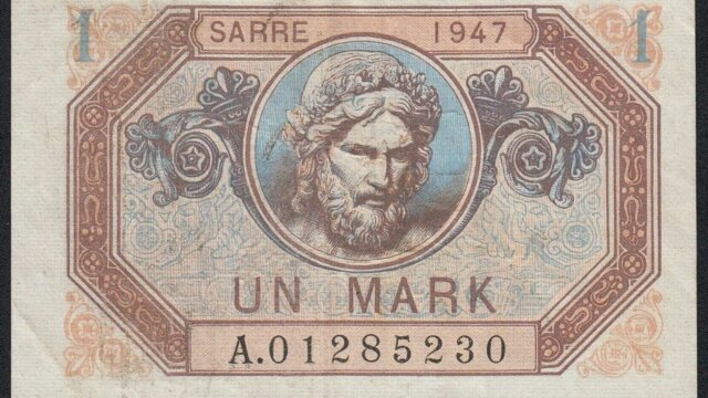 1 Mark Sarre type 1947