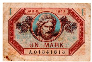 1 Mark Sarre type 1947