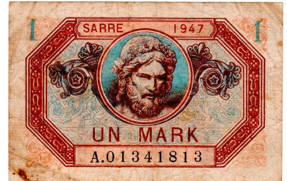 1 Mark Sarre type 1947