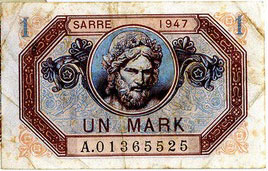 1 Mark Sarre type 1947