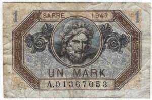 1 Mark Sarre type 1947