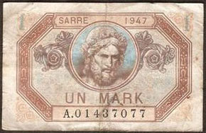 1 Mark Sarre type 1947