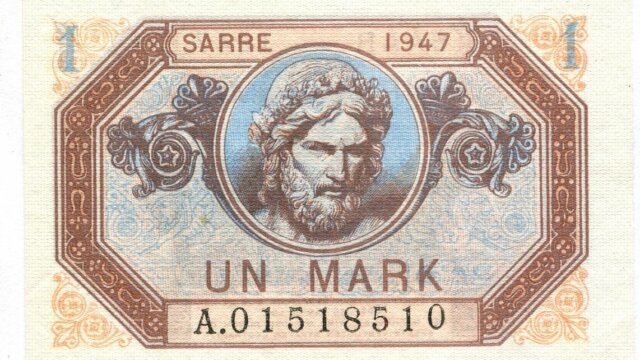 1 Mark Sarre type 1947