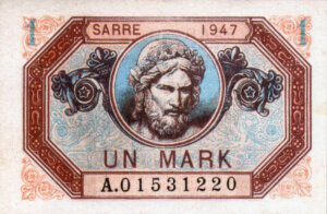 1 Mark Sarre type 1947