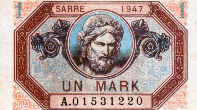 1 Mark Sarre type 1947