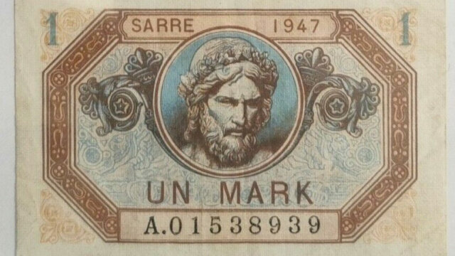 1 Mark Sarre type 1947