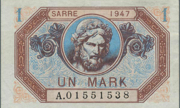 1 Mark Sarre type 1947