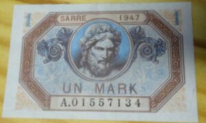 1 Mark Sarre type 1947