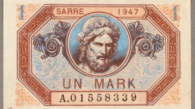 1 Mark Sarre type 1947