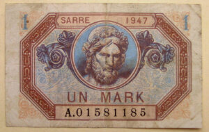 1 Mark Sarre type 1947