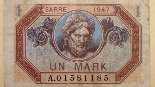 1 Mark Sarre type 1947