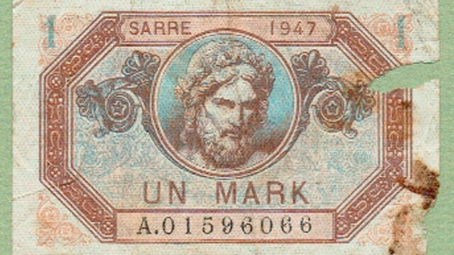 1 Mark Sarre type 1947