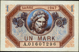 1 Mark Sarre type 1947