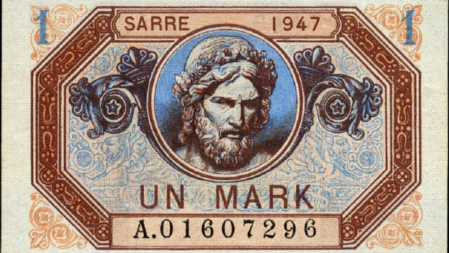 1 Mark Sarre type 1947