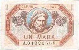 1 Mark Sarre type 1947