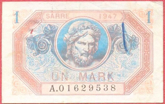 1 Mark Sarre type 1947