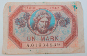 1 Mark Sarre type 1947