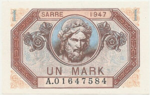 1 Mark Sarre type 1947