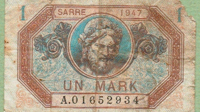 1 Mark Sarre type 1947