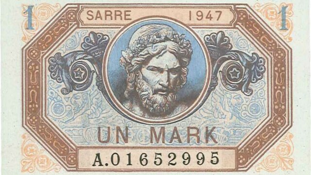 1 Mark Sarre type 1947