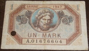 1 Mark Sarre type 1947