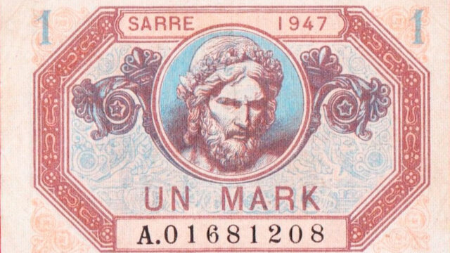 1 Mark Sarre type 1947