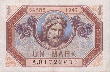 1 Mark Sarre type 1947