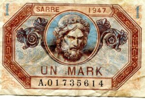 1 Mark Sarre type 1947