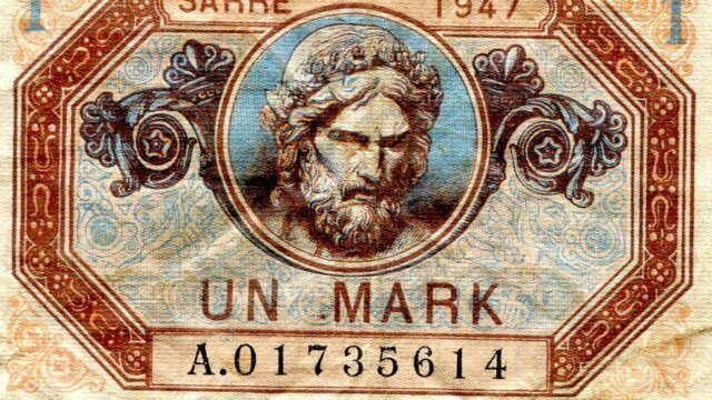 1 Mark Sarre type 1947