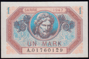 1 Mark Sarre type 1947