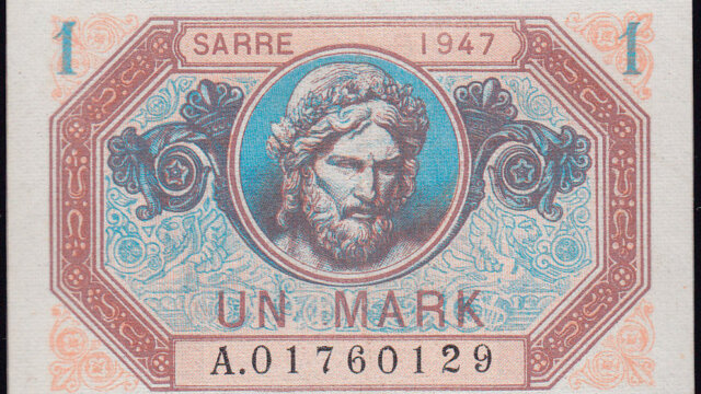 1 Mark Sarre type 1947