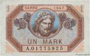 1 Mark Sarre type 1947