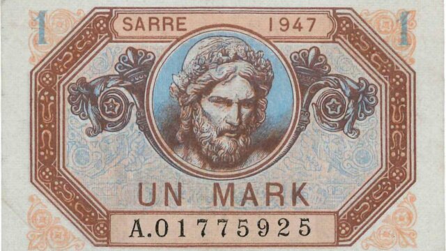 1 Mark Sarre type 1947